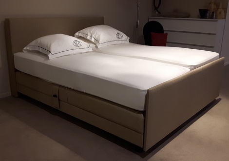 Nox custommade matras proefliggen, boxspring como, torino voetbord